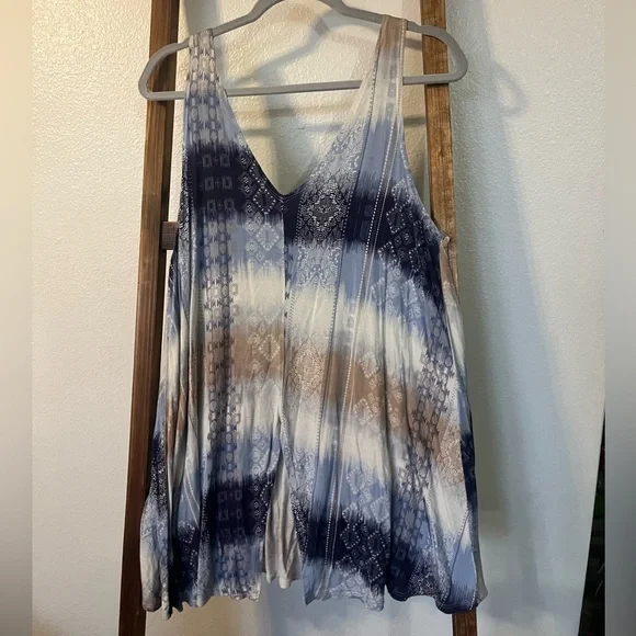 Wendy Bellissimo Maternity Tie-Dye Tank Top - Picture 2 of 3